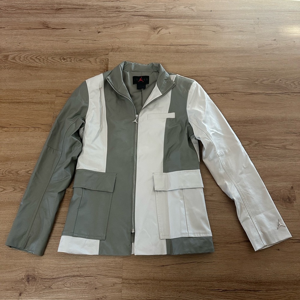 Nike Jordan Classics Capsule 2.0 faux leather jacket NWOT